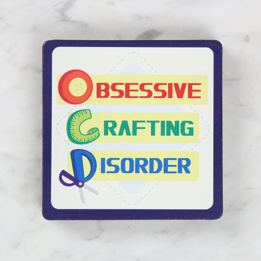 Sew Tasty Desenli Bardak Altlığı - N4370